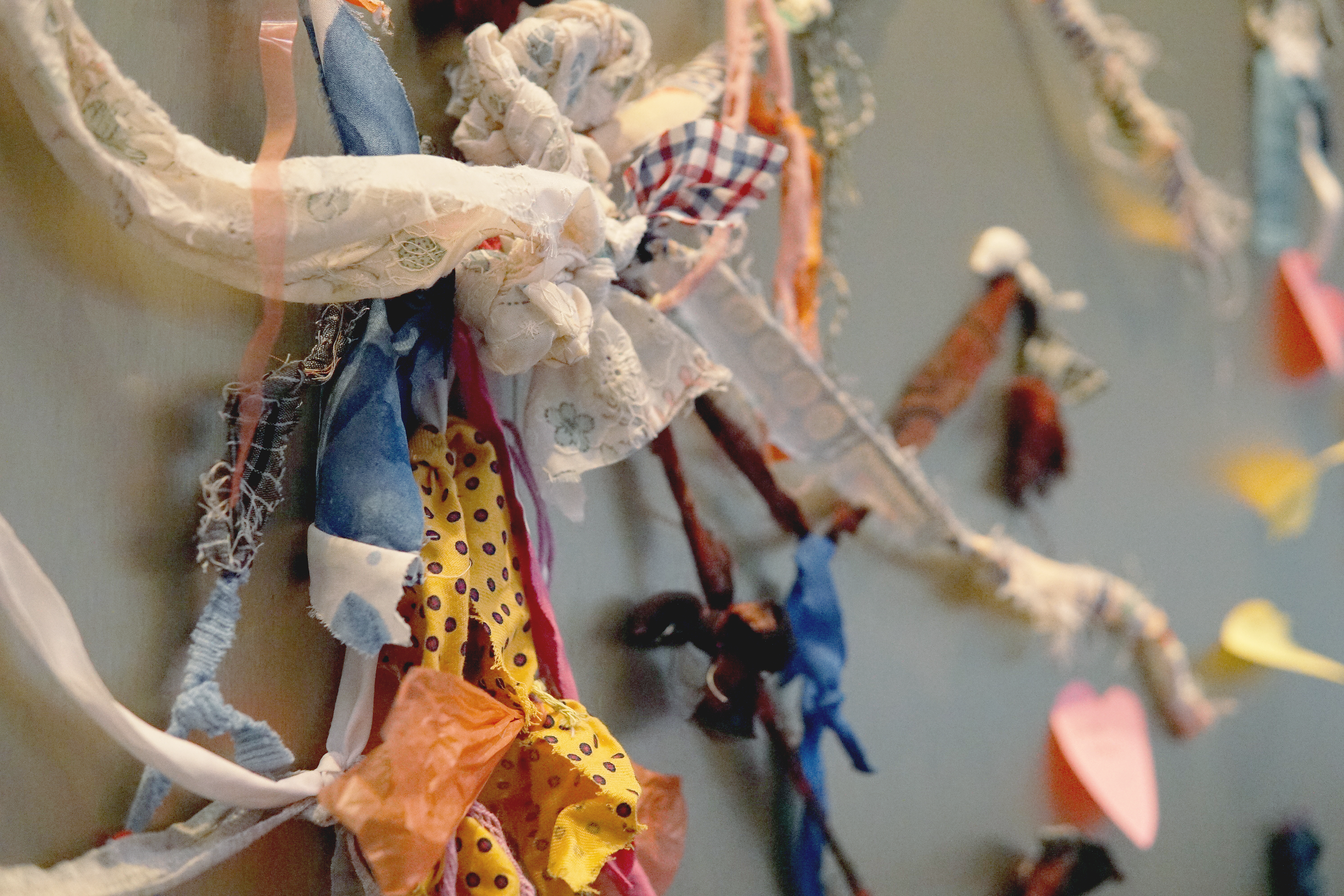 weavings made from waste textiles