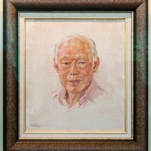 Portrait of Lee Kuan Yew