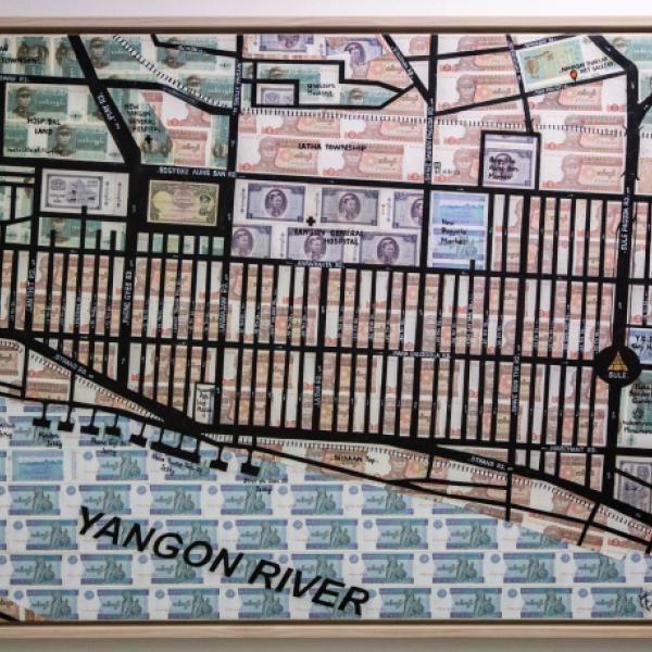 Map of Yangon
