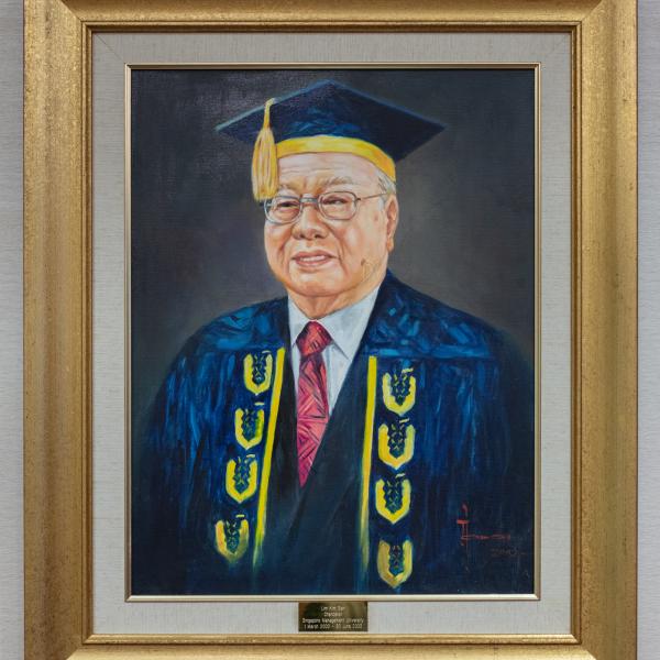 Portrait of Chancellor Lim Kim San