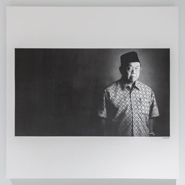 Portrait of K. H. Abdurrahman Wahid; President of Indonesia 1999–2001