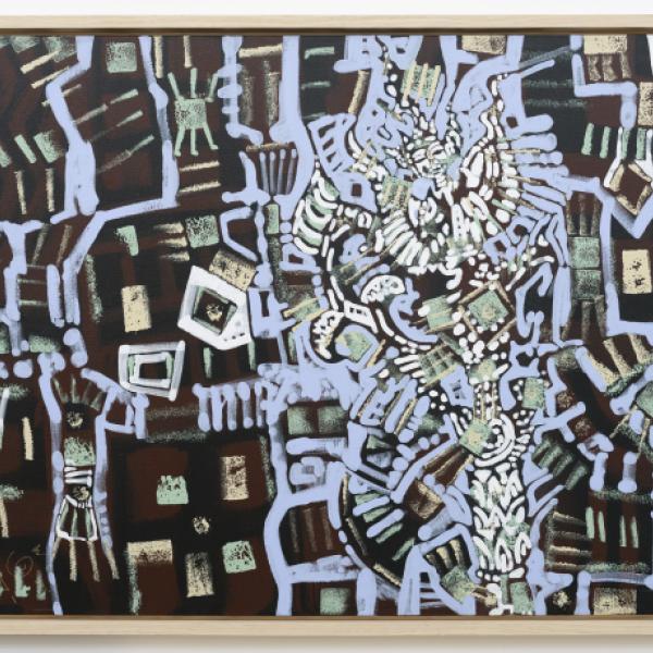 Untitled (Black & Blue)