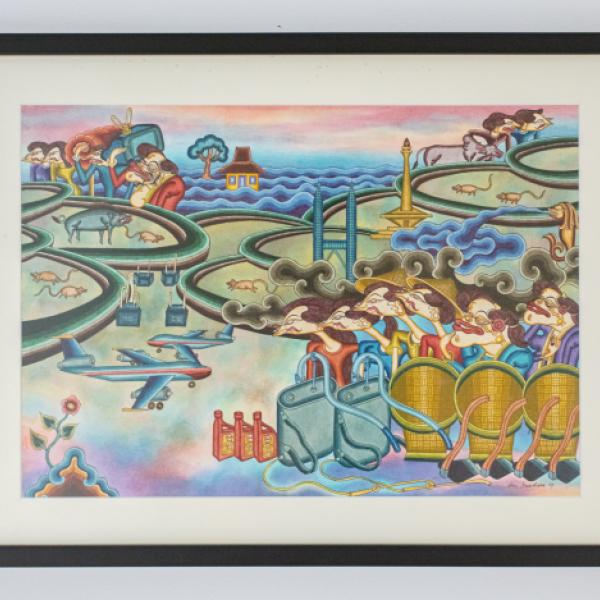 Untitled (terraced land)