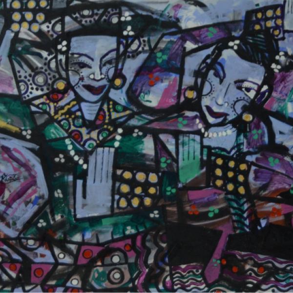 Dancers (White & Black)