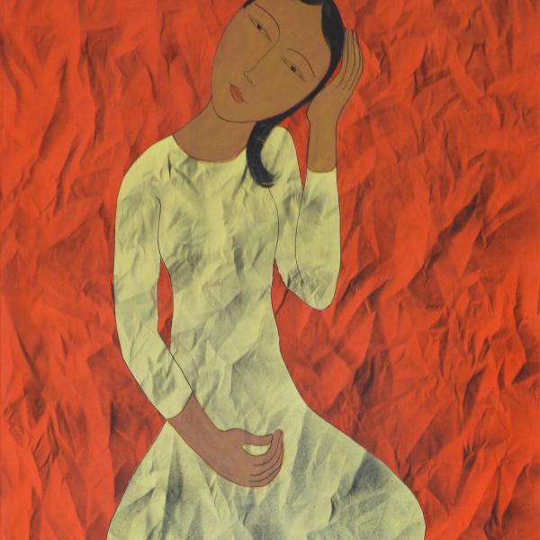 Red woman