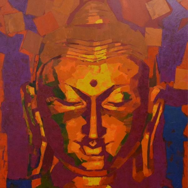 Buddha's face