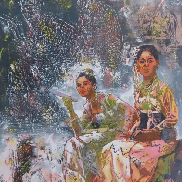 Burmese ladies