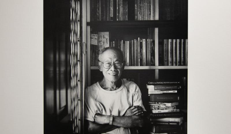 Portrait of Pramoedya Ananta Toer: Poet and novelist; Author of Buru Quartet