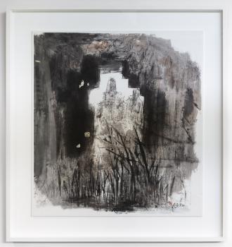 Moonlight at Borobudur